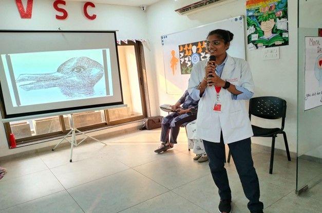 Nagpur VSC Mental health day student presentation