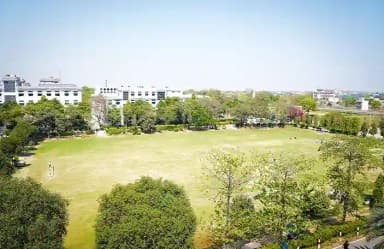 Lingaya's Vidyapeeth Playground view