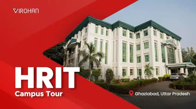 HRIT University campus building