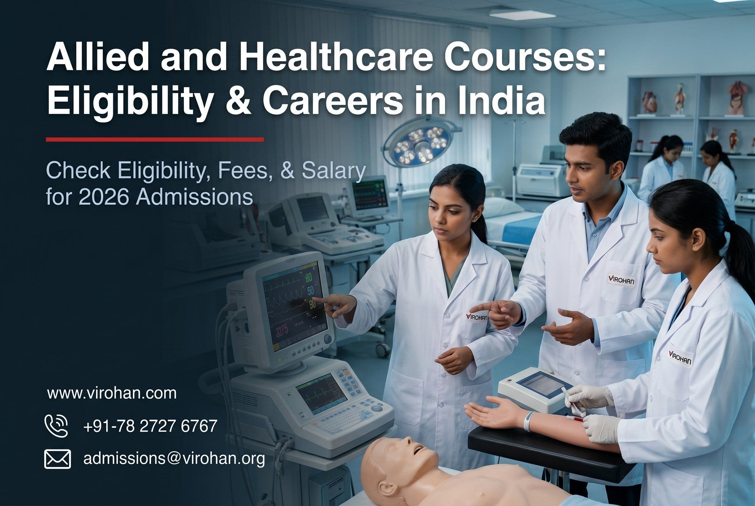 Allied and Healthcare Courses in India 2026: Eligibility & Careers