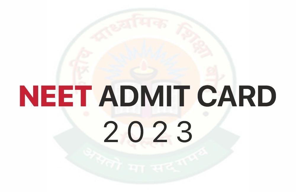NEET Admit Card 