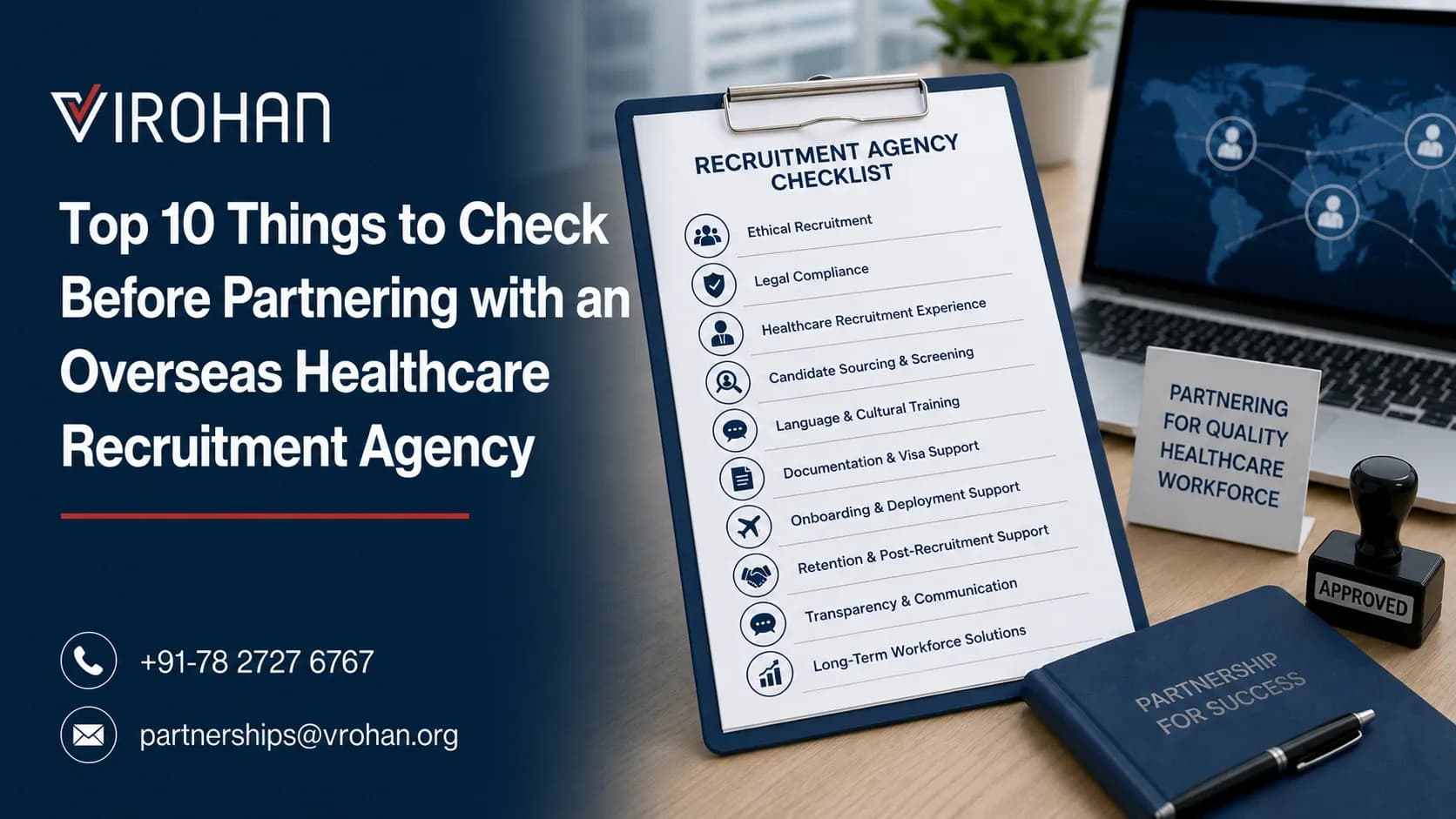 Top 10 Things to Check Before Partnering with an Overseas Healthcare Recruitment Agency