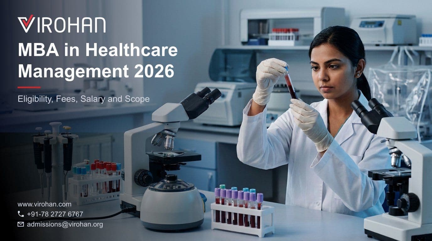 MBA in Hospital and Healthcare Management 2026: Eligibility, Fees, Salary and Scope