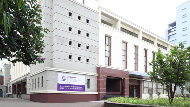 G H Raisoni International Skill Tech University campus building