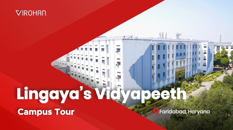 Lingaya's Vidyapeeth University campus card