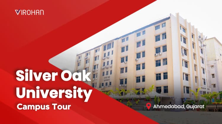 Silver Oak University campus building
