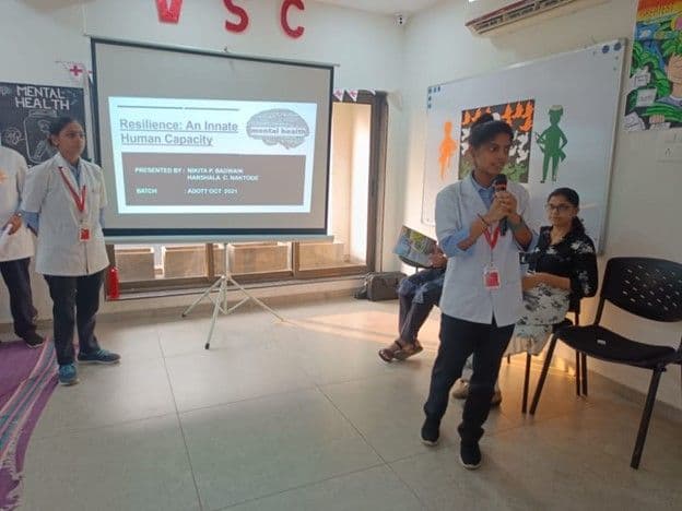 Nagpur VSC Mental health day student presentation 2