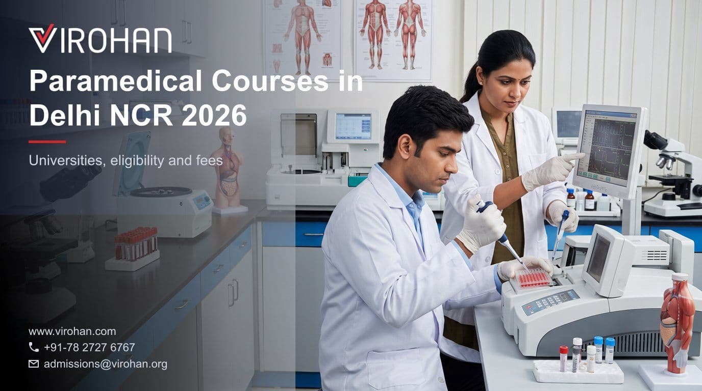 Paramedical Courses (allied and healthcare) in Delhi NCR: Universities, Eligibility and Fees 2026 featured image