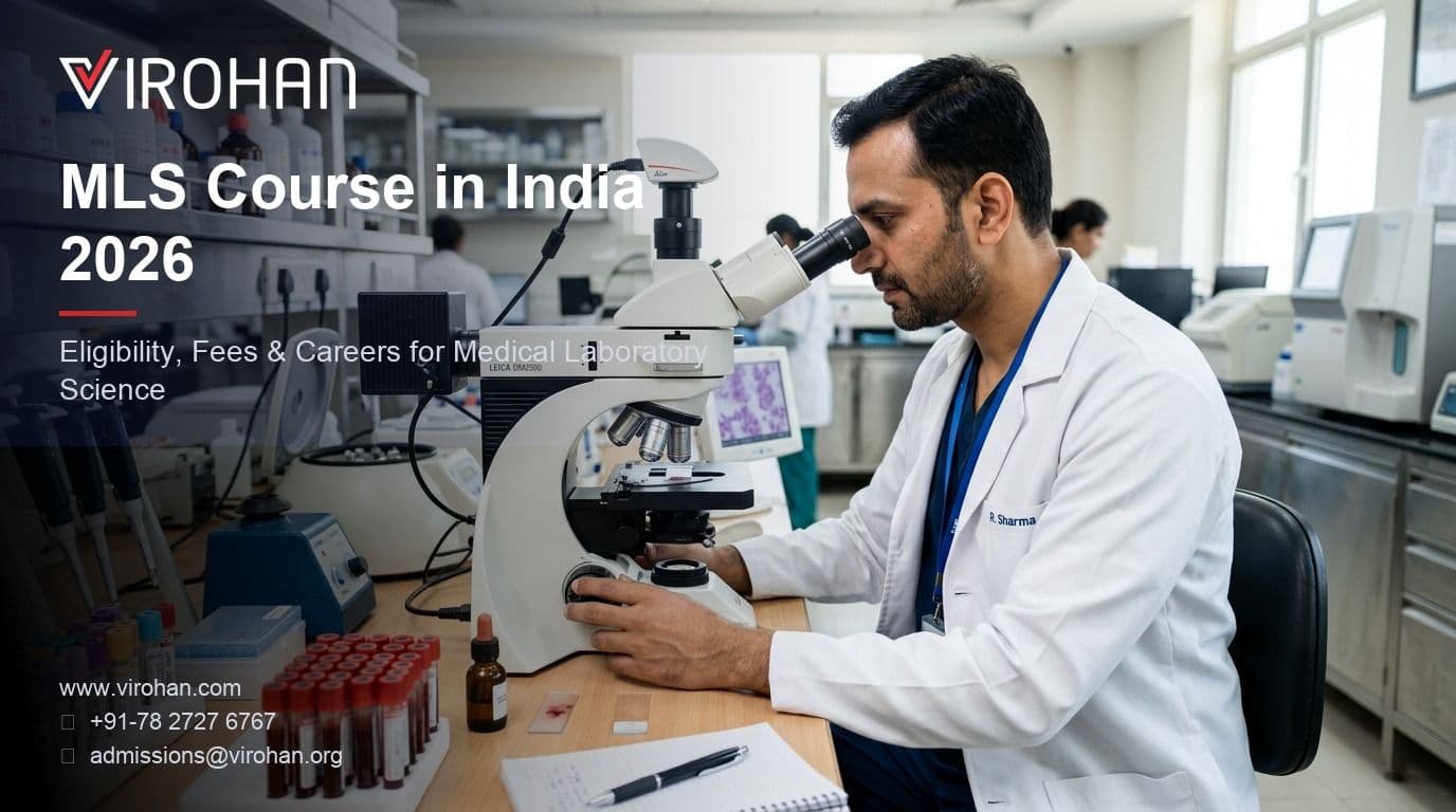 Mls Lab Magazine Medical Lab Science (MLS) Course in India 2026: Eligibility, Fees & Careers