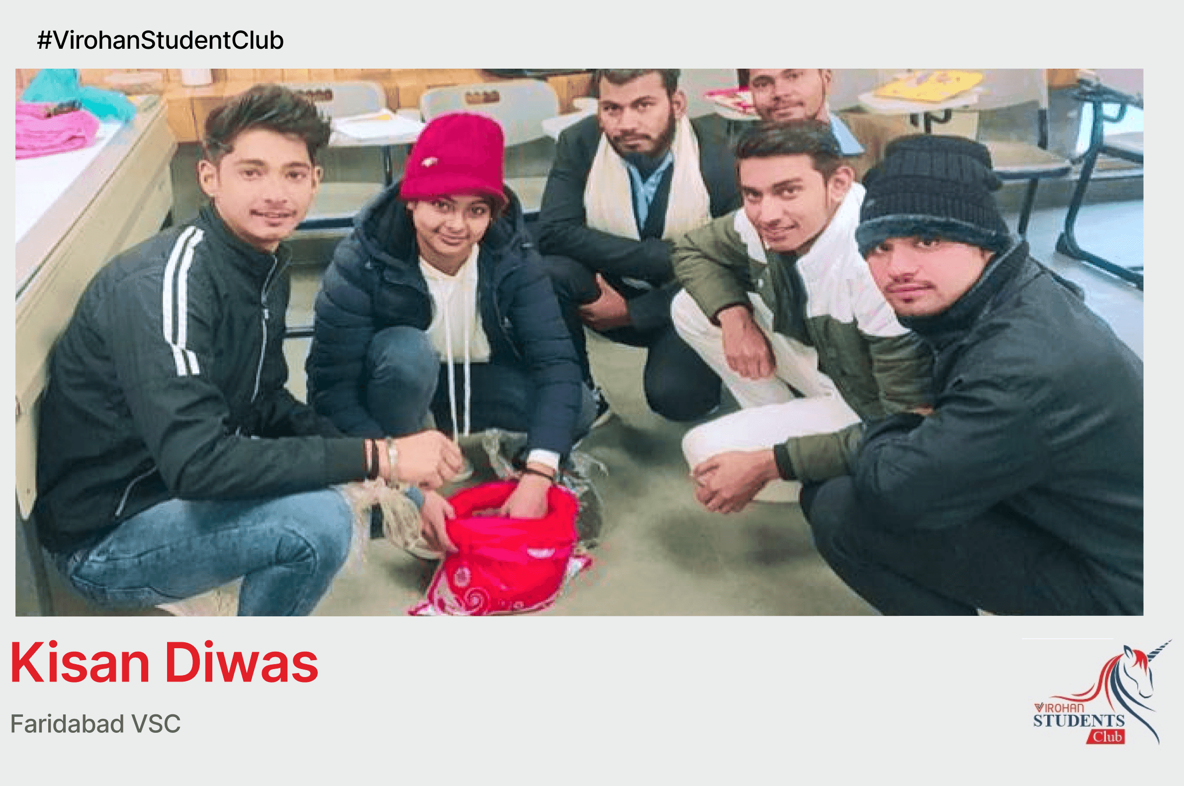 Kisan Diwas Celebration at Virohan Faridabad Campus